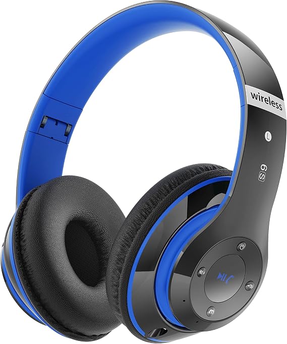 6S Foldable Wireless Headphones with 6 EQ Modes