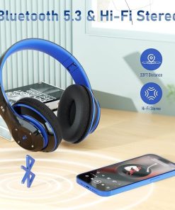 Alternative view of 6S Foldable Wireless Headphones with 6 EQ Modes