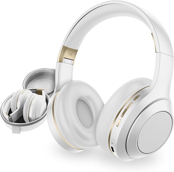 Ear Bluetooth Wireless Headphones, Active Noise Canceling -20dB