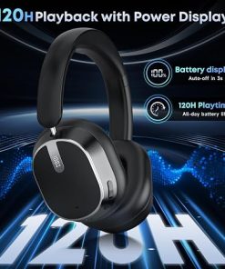 Alternative view of Hybrid Active Noise Cancelling Bluetooth Headphones Wireless Headphones