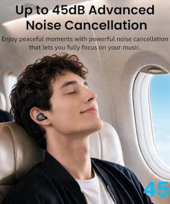 Alternative view of TOZO NC9 Hybrid Active Noise Cancelling Wireless Earbuds, 60H, LED Display