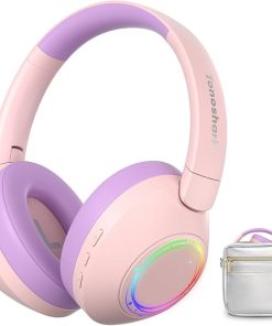 TONOSHARK Noise Cancelling Headphones for Kids,Colorful RGB LED Lights